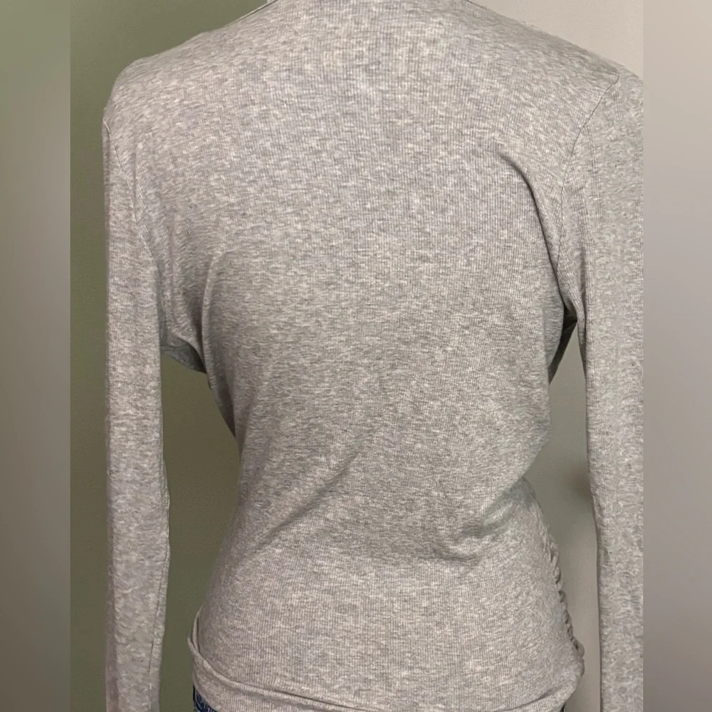 Lanston Long Sleeve Twist Front Top - Picture 3 of 5